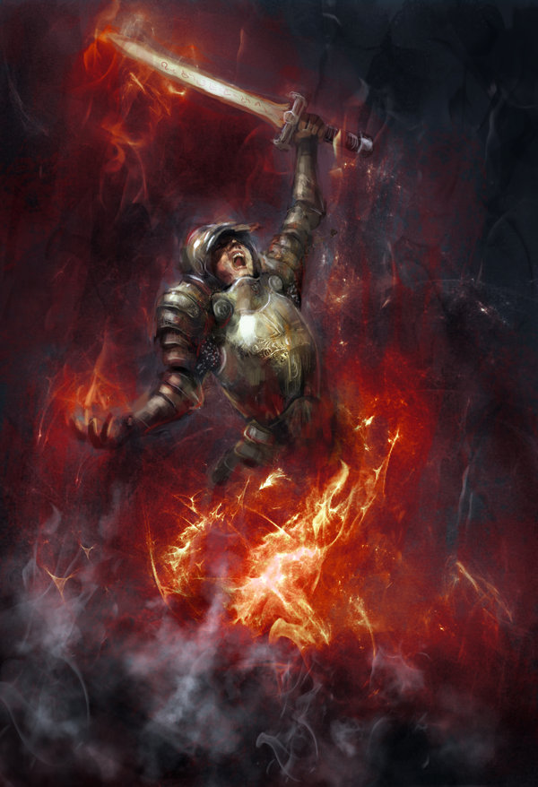 A paladin rising from the Corpses- a poem for Sanga